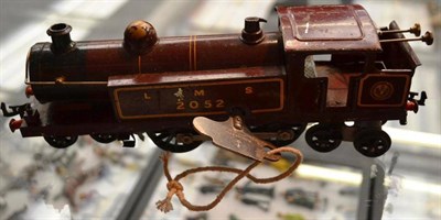 Lot 5 - A Hornby 'O' Gauge Clockwork 4-4-4 Special Tank Engine No.2025, in LMS maroon and black livery,...