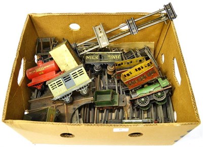 Lot 6 - A Collection of 'O' Gauge Trains and Accessories, including a Hornby Southern tank engine,...