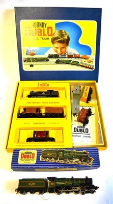 Lot 30 - A Boxed Hornby Dublo 3-Rail 0-6-2 Tank Goods Set EDG16, containing BR Tank No.69567; A Boxed Hornby