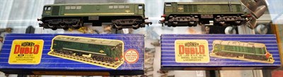 Lot 32 - Two Boxed Hornby Dublo 3-Rail Diesel Locomotives - Bo-Bo No.D8000 and Co-Bo No.D5713, both with...