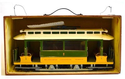 Lot 76 - A Scratch Built 3 1/2inch Gauge Electrically Powered Wooden Model of a Wolverhampton...