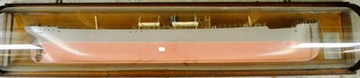 Lot 86 - A Fine Cased Half Hull Model of the Steel Screw Steamer 'Fulford', with presentation plaque...