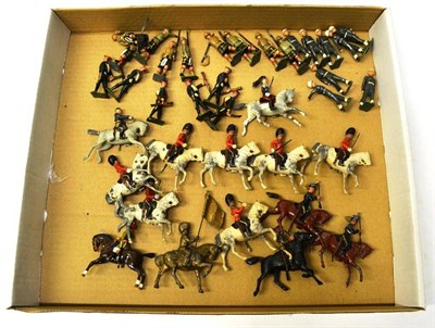 Lot 107 - Thirty Seven Britains Lead Military Figures, including Capetown Highlanders, American GI's, Russian