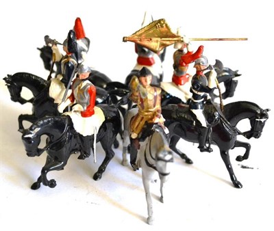 Lot 137 - A Boxed Britains Lead The Sovereign's Standard Set No.2067, with trumpeter and escort, in a...