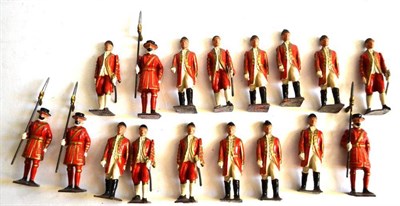 Lot 138 - A Boxed Britains Lead The State Coach Set No.1470, with four outriders, instruction leaflet, in...