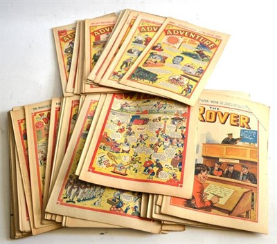 Lot 156 - A Collection of 1940's and 50's Comics, including seventy five Wizard, forty one Picturegoer,...