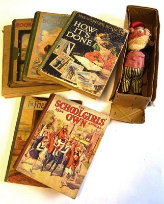 Lot 191 - An Enid Blyton's Big Ears Type SL Pelham Puppet, in brown card box, together with six...