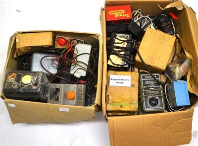Lot 196 - A Large Collection of Power Units and Controllers, including Playcraft, Lima, Scalextric,...