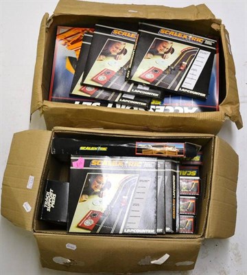 Lot 198 - A Collection of Boxed Scalextric Accessories, including Dunlop Bridges, Start Gantrys, Lap...