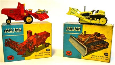 Lot 246 - Two Boxed Corgi Major Commercial Vehicles - Euclid TC-12 Tractor with Dozer Blade No.1102 and...