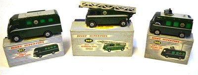 Lot 264 - Three Boxed Dinky Supertoys BBC TV Vehicles - Extending Mast Vehicle No.969, Roving Eye Vehicle...