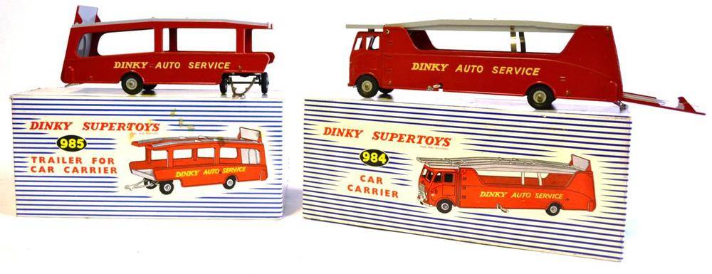 Remorque Camion Dinky Supertoys N°985 - Dinky Auto Service - 1/43 - TB état
