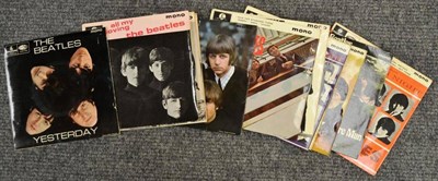 Lot 328 - Twelve Beatles EP's, all with picture sleeves, includes Nowhere Man, The Million Sellers, Long Tall