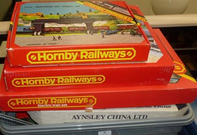 Lot 3 - A Collection of Boxed Hornby 'OO' Gauge Trains and Accessories, including Intercity Mail Set...