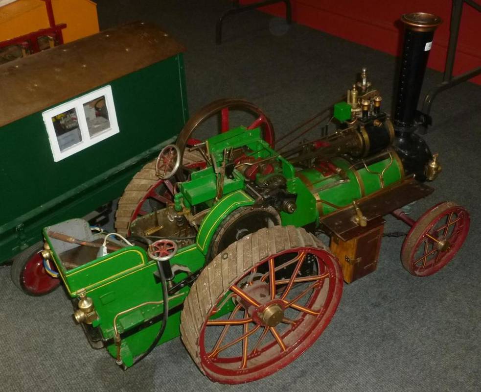 Lot 46 - A Scratch Built 3-Inch Gauge Live Steam Model of a Chas Burrell & Sons Traction Engine 'Bill',...