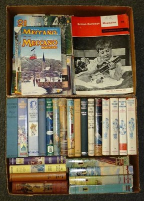 Lot 76 - A Collection of Meccano Magazines from 1956 to 1964, together with children's books, including...