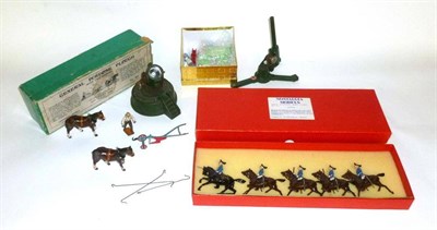 Lot 121 - Mixed Lead Figures and Accessories, including Crescent Hospital Set, boxed Britains General Purpose