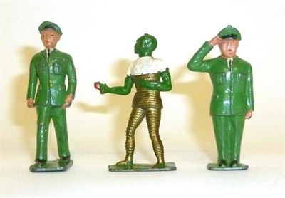 Lot 149 - Three Crescent Toy Lead Dan Dare Figures - Dan Dare, Digby and Treen