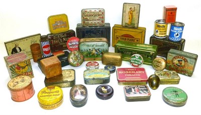 Lot 228 - A Collection of Tobacco and Other Advertising Tins, including Cope's 'Bond of Union',...