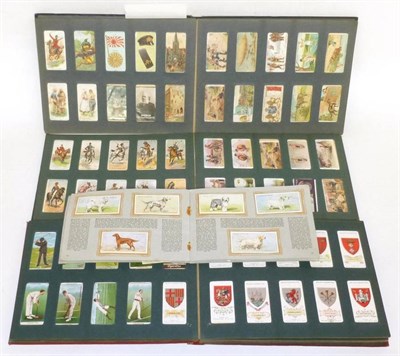 Lot 248 - Three Albums of Cigarette Card Part Sets and Odds, including Gallahers - Boy Scout Series,...