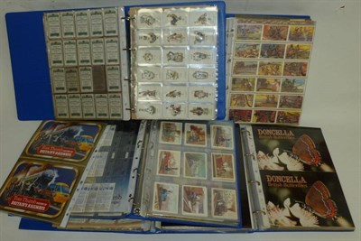 Lot 250 - A Collection of Cigarette and Trade Card Sets, Part Sets and Odds, including Kensitas silk...