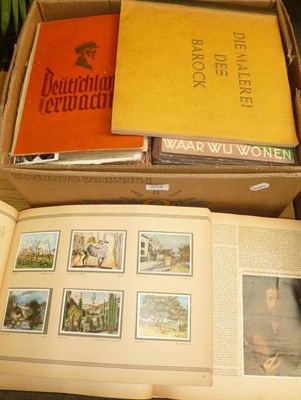 Lot 254 - Twenty Official Albums of German and South African Cigarette Card and Trade Card Sets,...