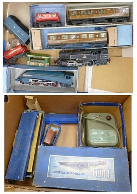 Lot 22 - A Collection of Boxed Hornby Dublo 3-Rail Trains and Accessories, including 'Sir Nigel Gresley'...