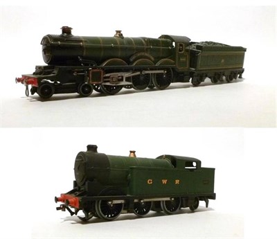 Lot 31 - Two Adapted Hornby Dublo Locomotives:- 4-6-0 'Earl of Mount Edgecumbe' locomotive and tender...