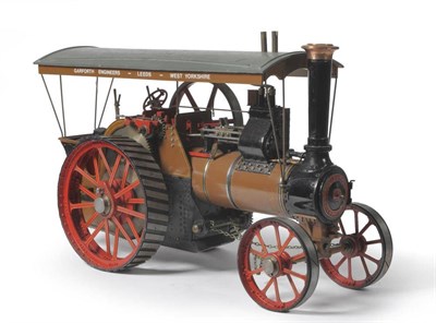 Lot 37 - A Scratch Built Live Steam Scale Model of a Burrell Patent Compound Traction Engine, possibly 1...