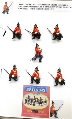 Lot 69 - Seven Sets/Part Sets of Britains Hollowcast Lead British and Commonwealth Soldiers - No.114...