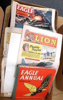 Lot 118 - A Collection of Eagle Comics, approximately two hundred, mainly 1962 to 1967, some 1950's, together