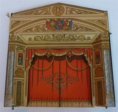 Lot 149 - Pollocks Toy Theatre, with a selection of plays, cut-outs, puppet books, theatre club...