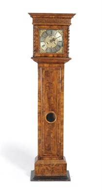 Lot 1328 - A Walnut Eight Day Longcase Clock, signed Rich Martyn, Northampton, circa 1700, case with flat...