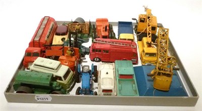 Lot 169 - A Collection of Early Unboxed Diecast Vehicles, makers include Dinky, Corgi and Matchbox,...