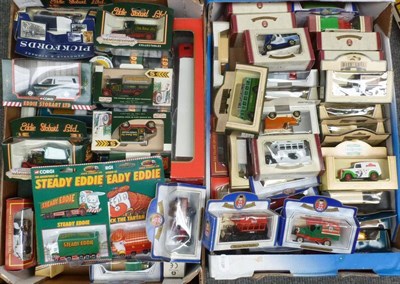 Lot 173 - A Collection of Boxed Diecast Vehicles, including Corgi Eddie Stobart Cameo, Lladro, Days Gone,...