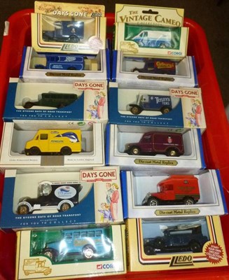 Lot 182 - A Large Collection of Boxed Diecast Buses and Wagons, including Oxford Diecast, Lledo Days...