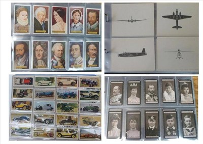 Lot 257 - Twenty Five Full Sets of Wills Cigarette Cards, including Aviation, Butterflies & Moths, Cricketers