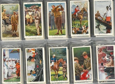 Lot 263 - A Full Set of Wills 'The Life of H.M. King Edward VIII' Cigarette Cards, unissued set of fifty...