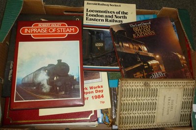 Lot 295 - A Collection of Railway Memorabilia, including a large selection of enamel badges, buttons,...