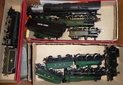 Lot 1025 - Eleven Unboxed 'OO' Gauge Locomotives, including a Rivarossi Big Boy, also Airfix, Mainline,...