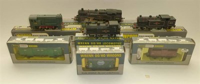 Lot 1033 - Four Boxed Wrenn 'OO' Gauge Locomotives - BR diesel No.D3763, BR Tank no.69550, BR Tank...