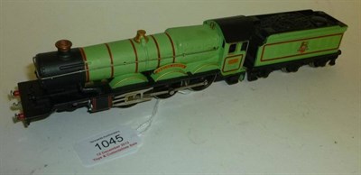 Lot 1045 - A Boxed Wrenn 'OO' Gauge 'Brecon Castle' Locomotive and Tender No.5023, in BR light green...