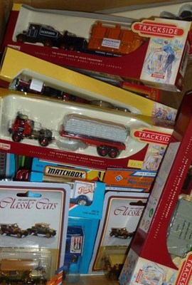 Lot 1159 - A Collection of Boxed Diecast Vehicles, mainly fire related, including three Conrad Models,...