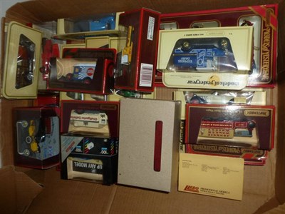 Lot 1164 - A Collection of Boxed Diecast Vehicles, including Minic Fighting Ships, Corgi Vanguard,...