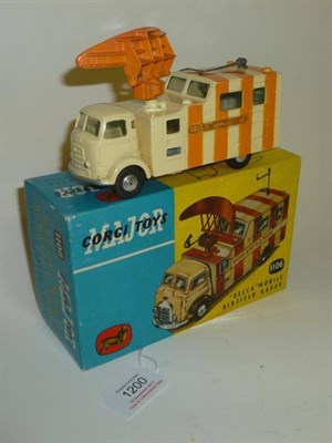 Lot 1200 - A Boxed Corgi Major Decca Mobile Airfield Radar No.1106, with cream body, four orange bands,...