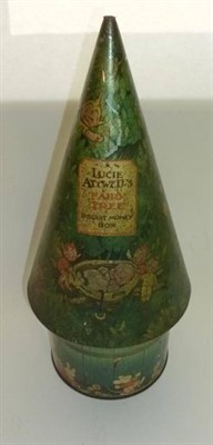 Lot 1239 - A William Crawfords Lithographed Tinplate 'Lucie Attwell's Fairy Tree' Biscuit Money Box, of...