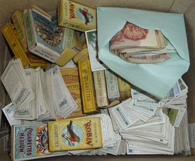 Lot 1256 - A Collection of Cigarette Card Sets, Part Sets and Odds, including sporting and military...