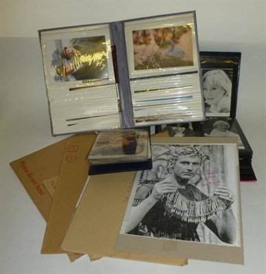 Lot 1257 - A Large Collection of Autographed Material, mainly signed photographs, including a George...