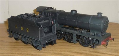 Lot 1 - A Kit Built Gladiator Models 'O' Gauge Electric 0-8-0 Class 7F Locomotive & Tender No.9634, in...