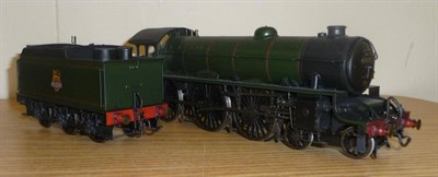 Lot 4 - A Kit Built 'O' Gauge Electric 4-6-0 'Framlingham' Locomotive & Tender No.61603, in green and black